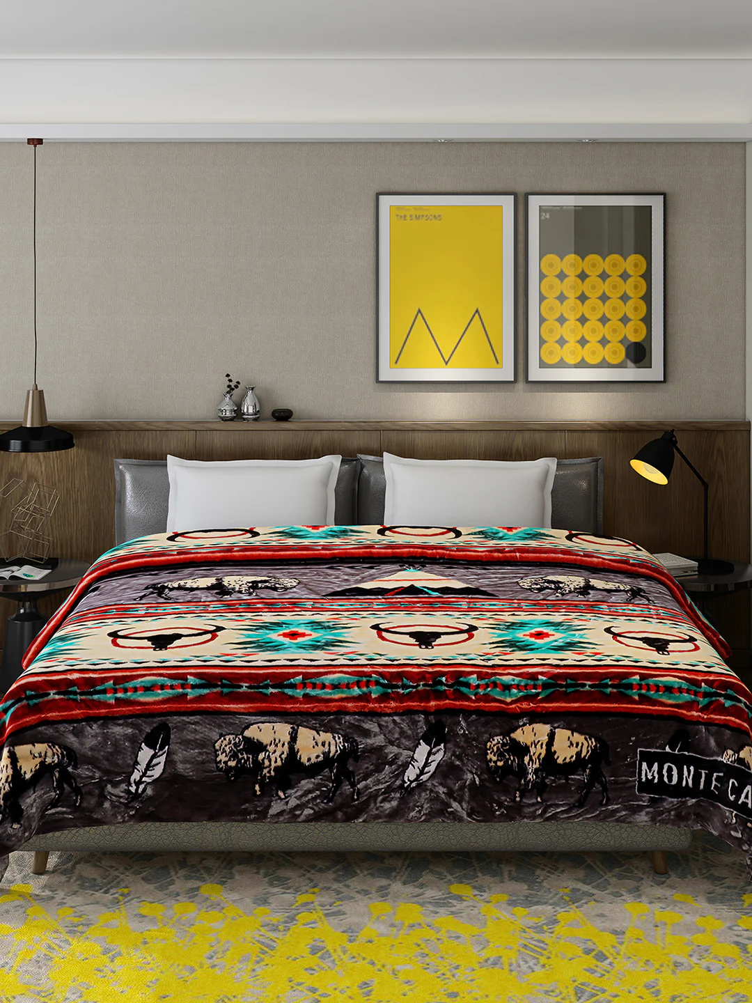 Printed Double Bed 757 GSM Blanket Pride 2 Ply (Weight 4 kg) - Image 4