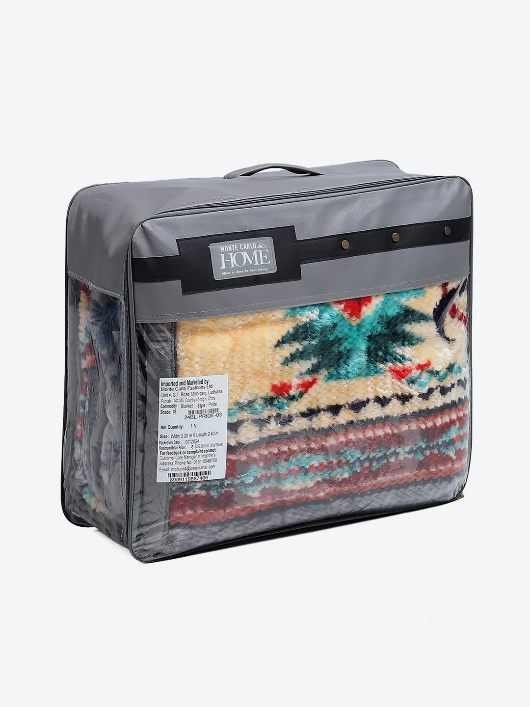 Printed Double Bed 757 GSM Blanket Pride 2 Ply (Weight 4 kg) - Image 8