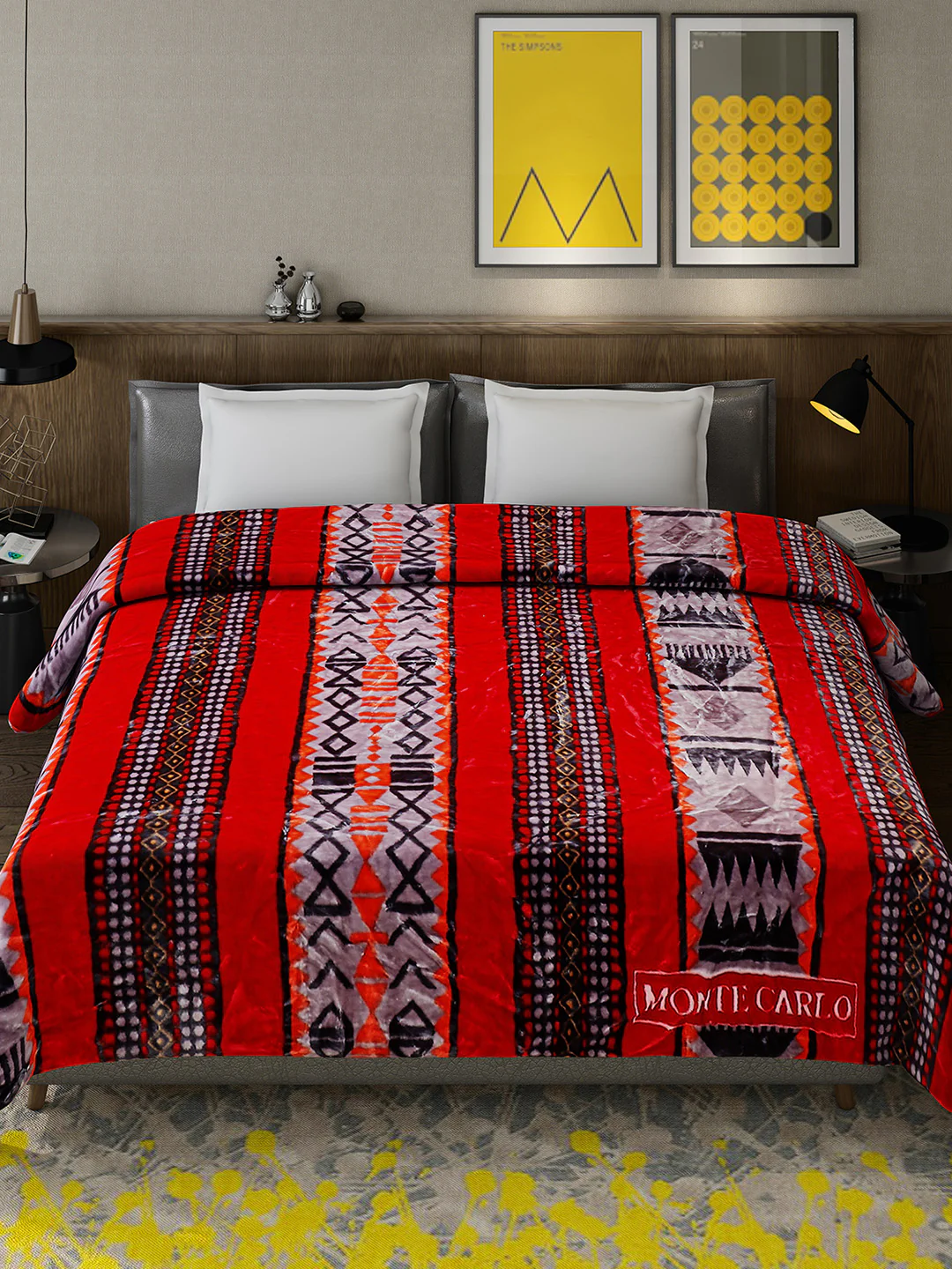 Printed Double Bed 757 GSM Blanket Pride 2 Ply (Weight 4 kg) - Image 3