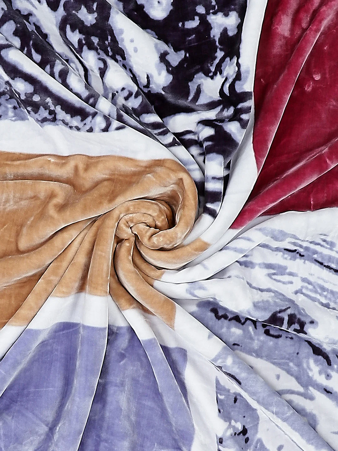 Printed Double Bed 795 GSM Blanket Austin 2 Ply (Weight 4.2 kg) - Image 7