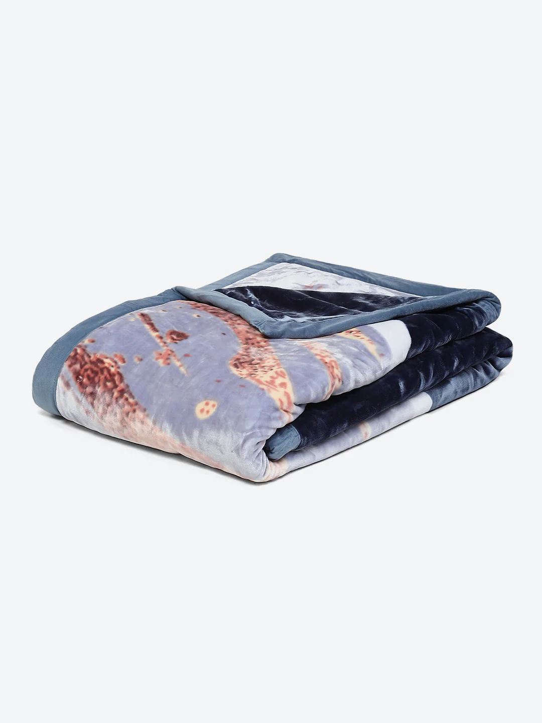 Printed Double Bed 795 GSM Blanket Austin 2 Ply (Weight 4.2 kg) - Image 5