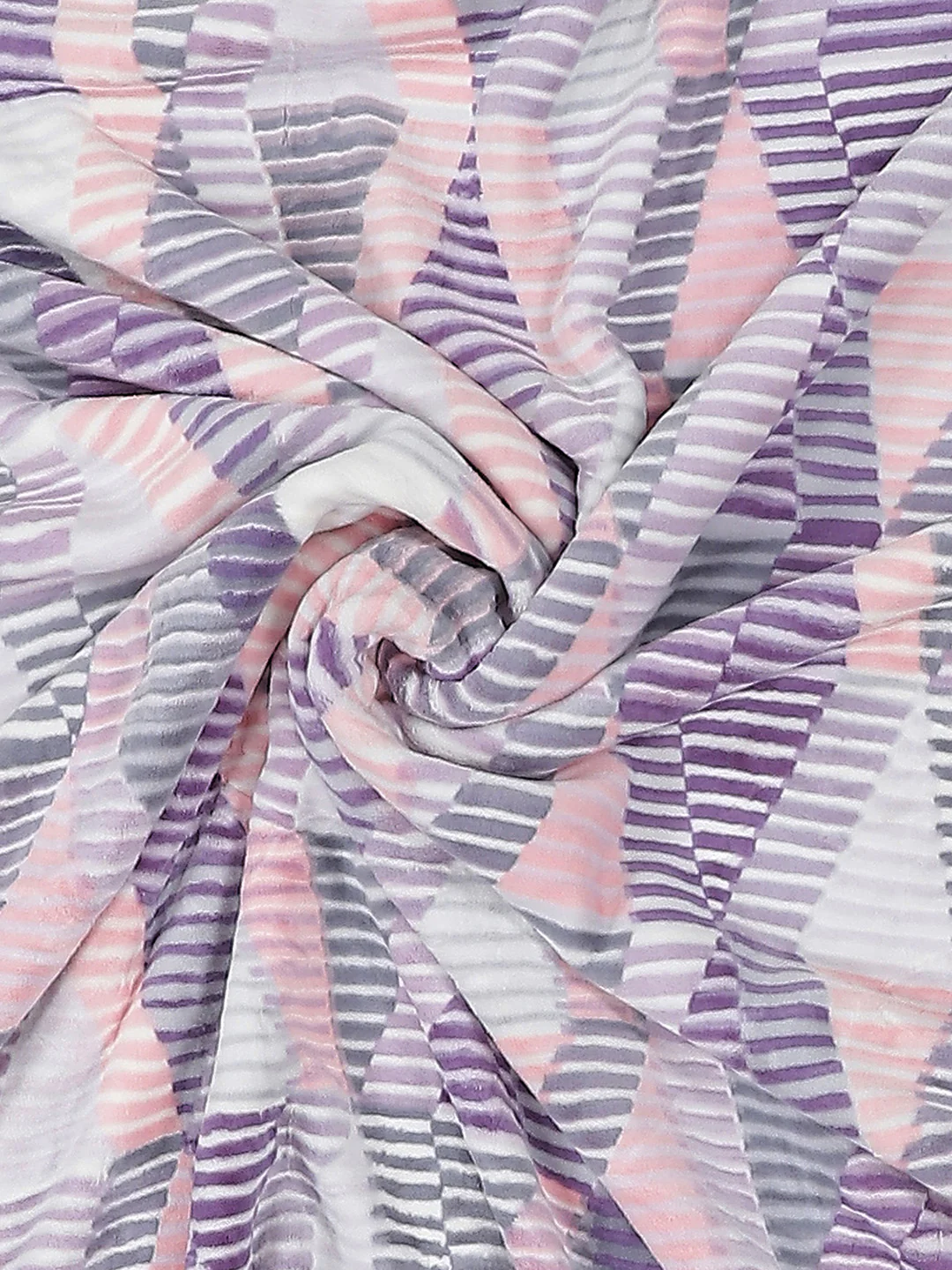 Printed Double Bed 795 GSM Blanket Cashmere 2 Ply (Weight 4.2 kg) - Image 7
