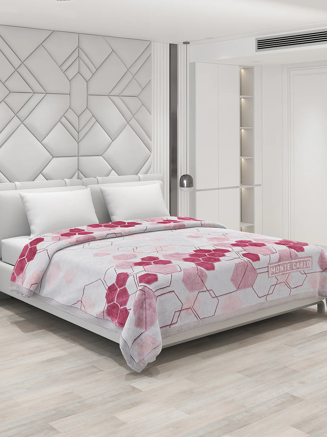 Printed Double Bed 795 GSM Blanket Cashmere 2 Ply (Weight 4.2 kg) - Image 4