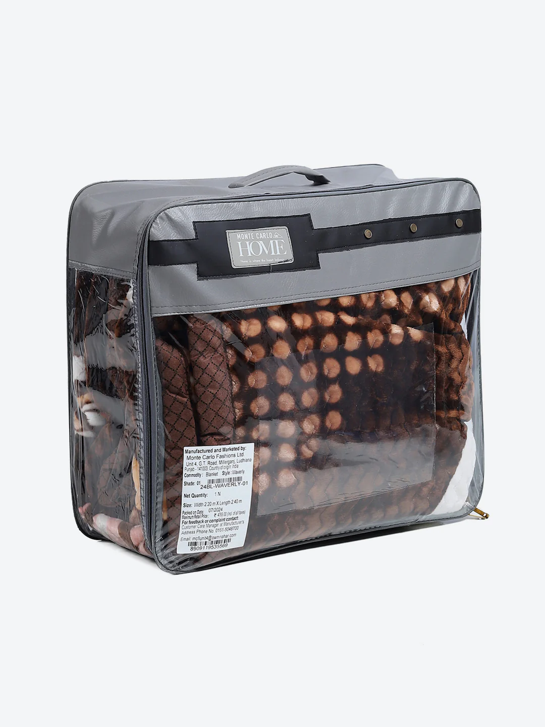 Printed Double Bed 795 GSM Blanket Waverly 2 Ply (Weight 4.2 kg) - Image 8
