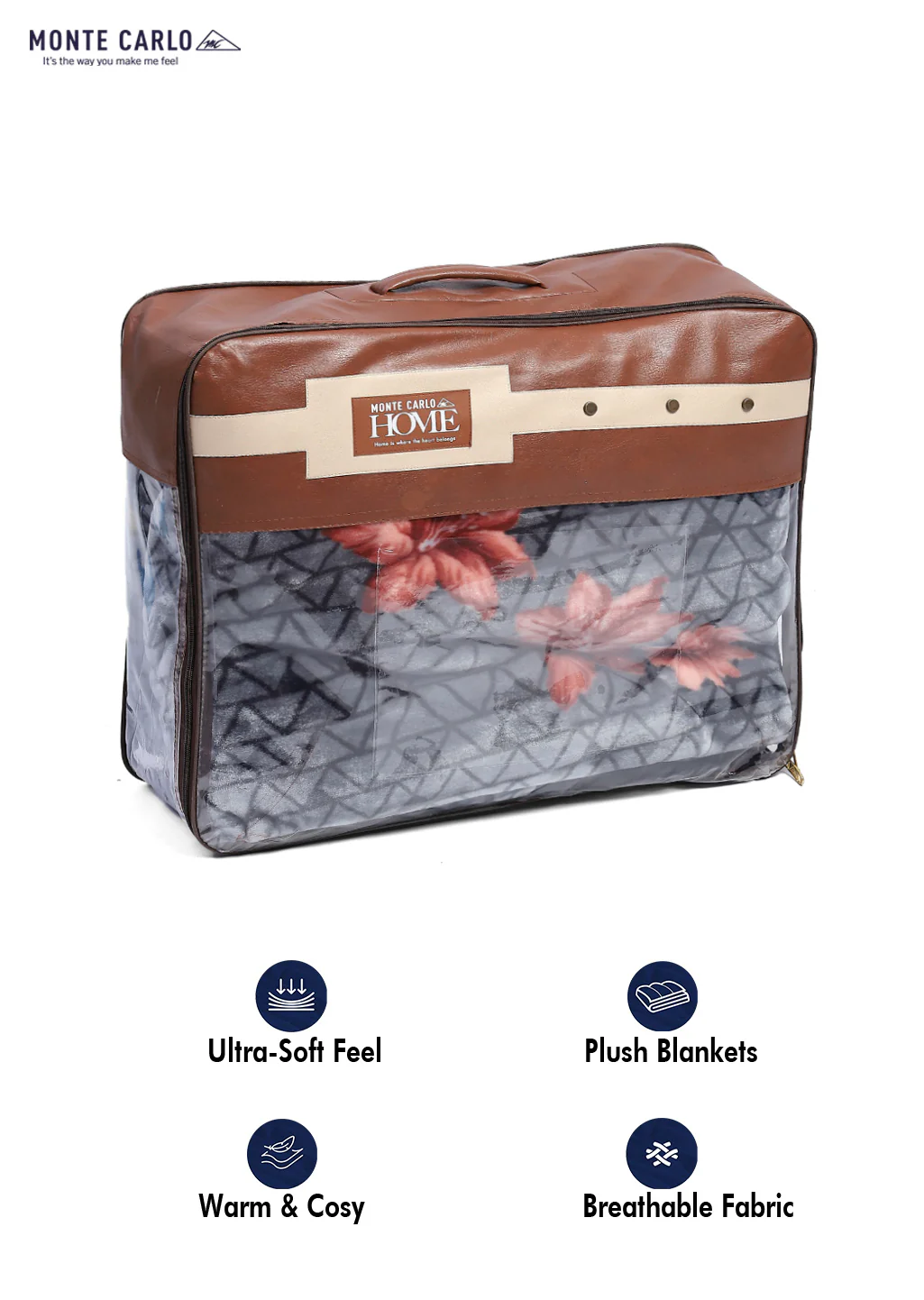 Printed Double Bed 800 GSM Blanket Bolt 1 Ply (Weight 4.3 kg) - Image 8