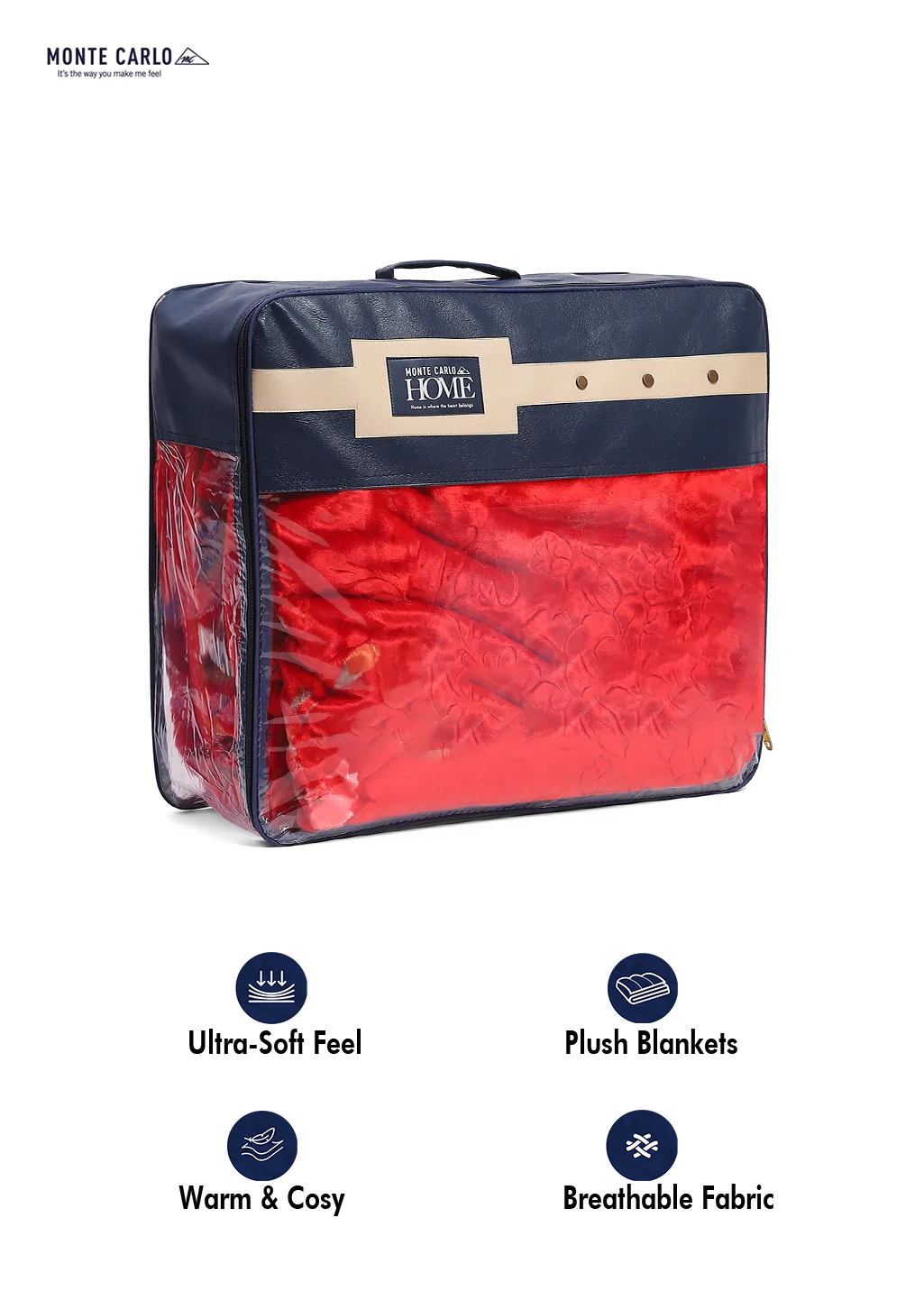 Printed Double Bed 850 GSM Blanket for Heavy Winter -2 Ply (Weight 4.7 kg) - Image 8