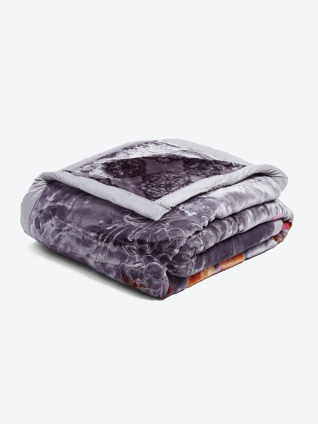Printed Double Bed 850 GSM Blanket for Heavy Winter -2 Ply (Weight 4.7 kg) - Image 5