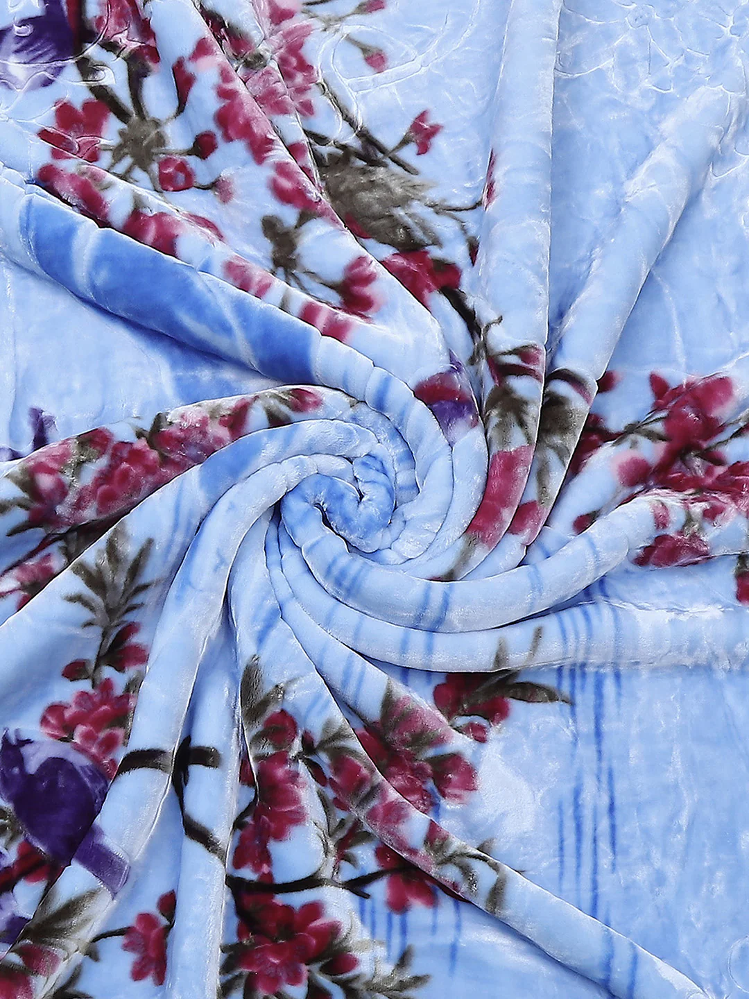 Printed Double Bed 850 GSM Blanket for Heavy Winter -2 Ply (Weight 4.7 kg) - Image 7