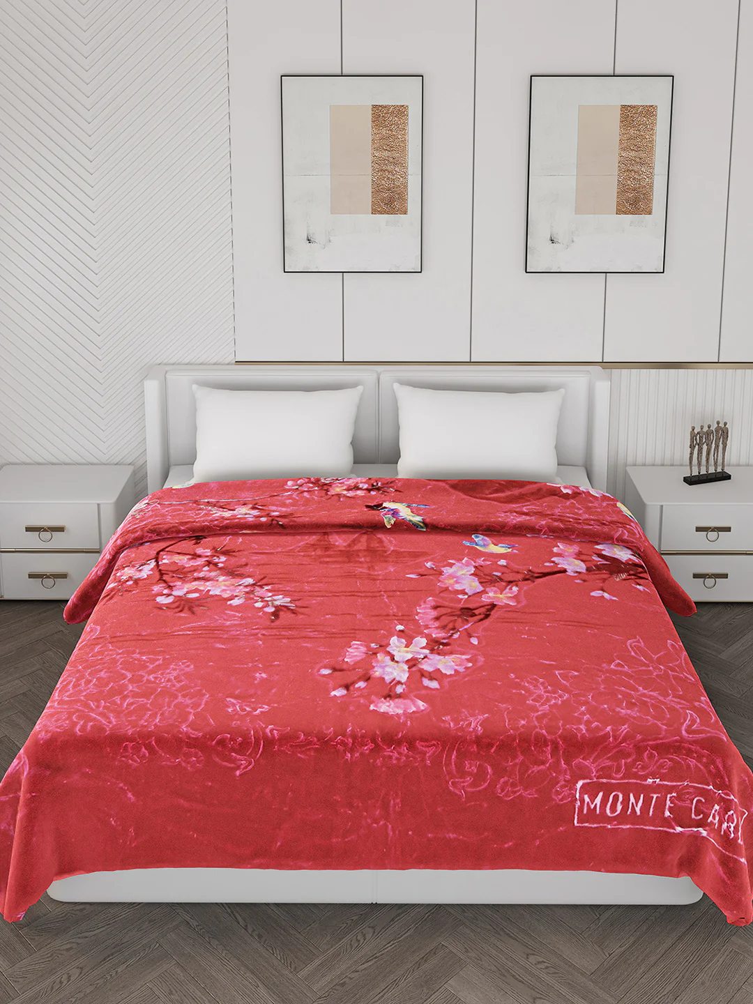 Printed Double Bed 850 GSM Blanket for Heavy Winter -2 Ply (Weight 4.7 kg) - Image 2