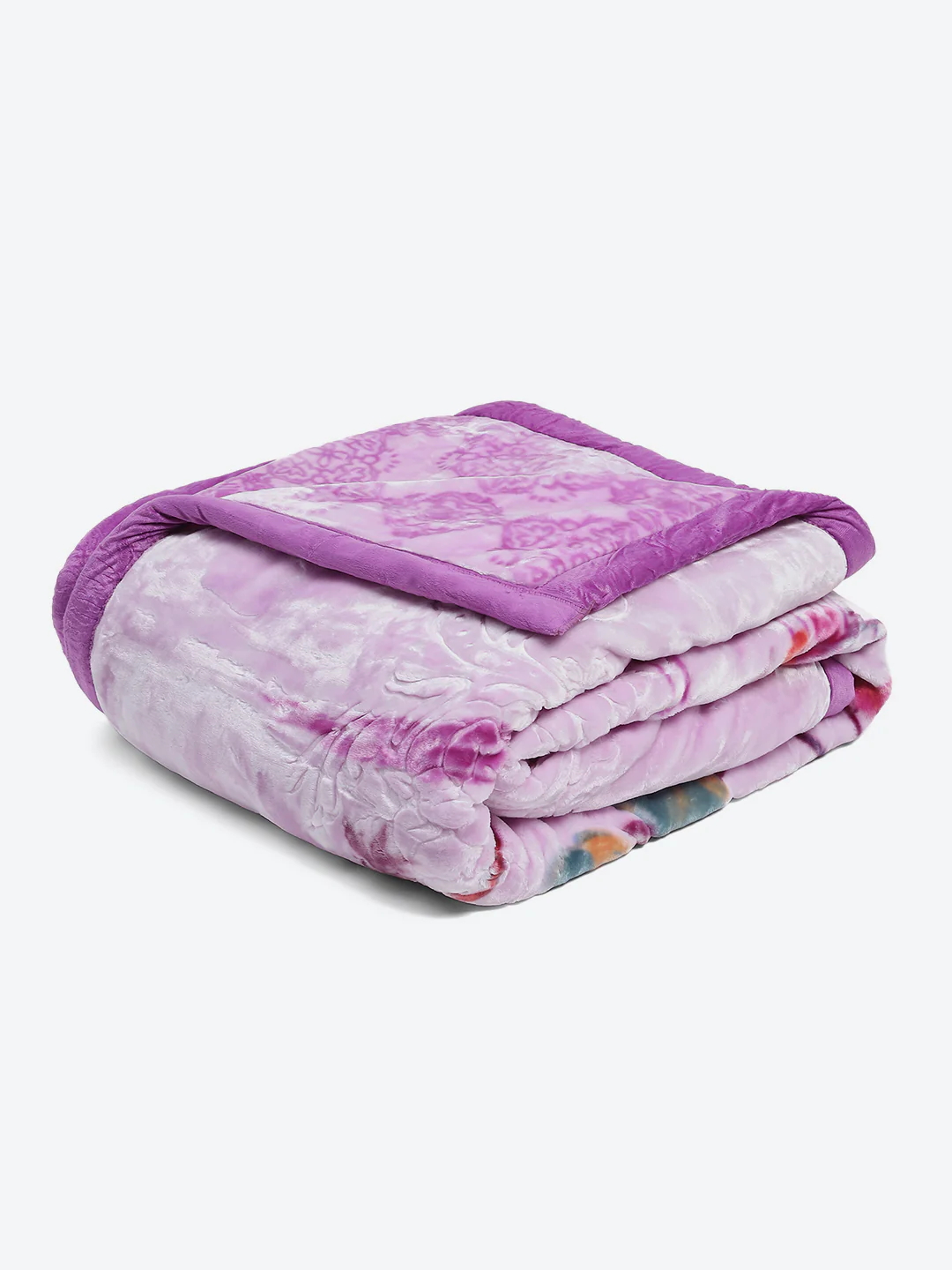 Printed Double Bed 850 GSM Blanket for Heavy Winter -2 Ply (Weight 4.7 kg) - Image 5