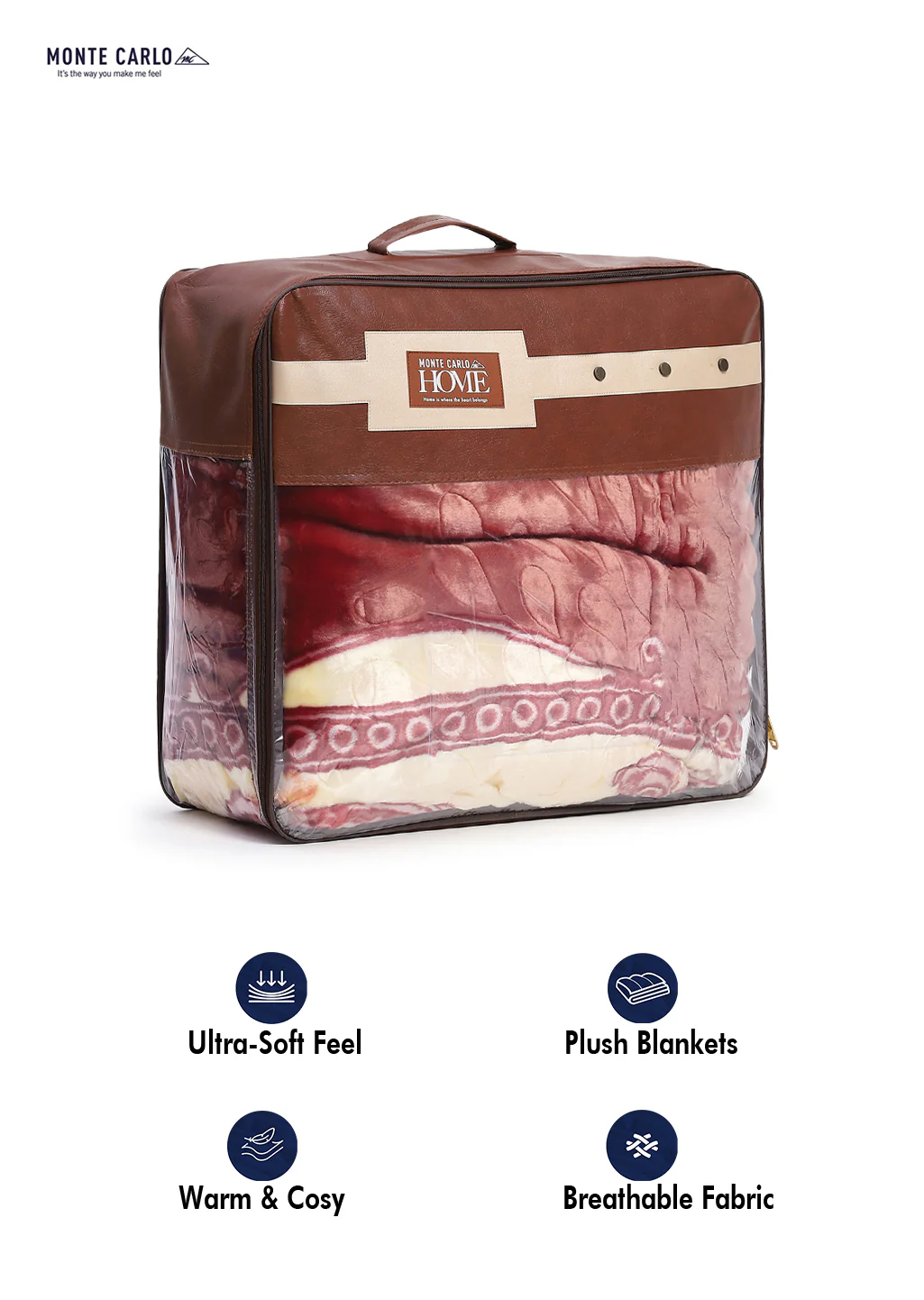 Printed Double Bed 850 GSM Blanket for Heavy Winter -2 Ply (Weight 4.5 kg) - Image 12