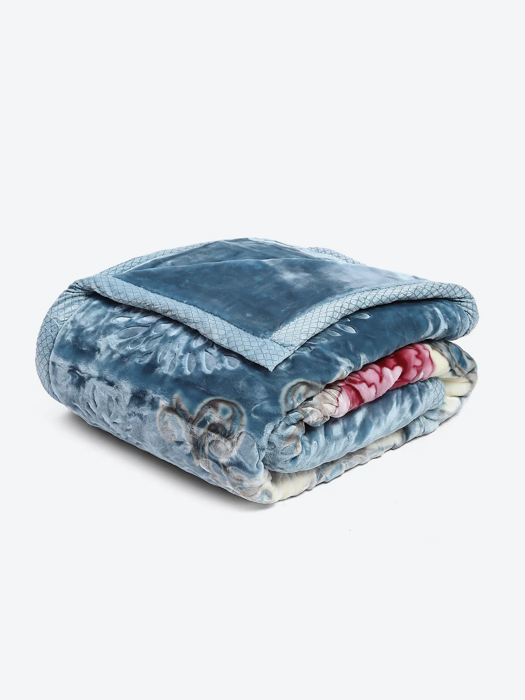 Printed Double Bed 850 GSM Blanket for Heavy Winter -2 Ply (Weight 4.5 kg) - Image 5