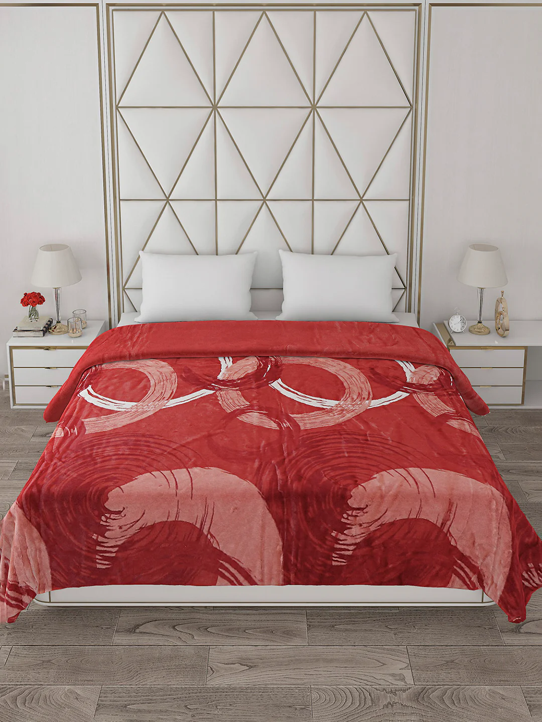 Printed Double Bed 852 GSM Blanket Blair 2 Ply (Weight 4.5 kg) - Image 3