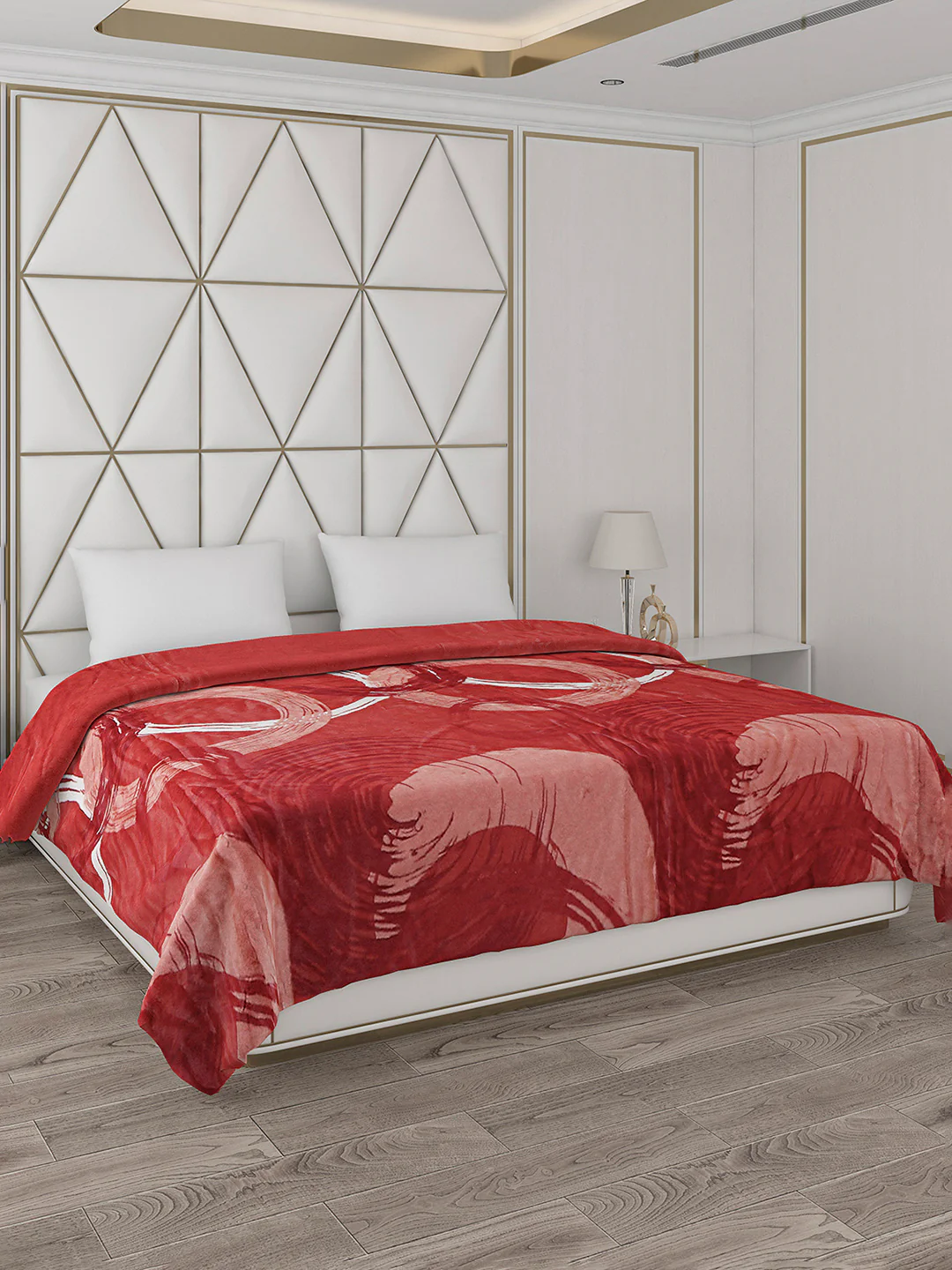 Printed Double Bed 852 GSM Blanket Blair 2 Ply (Weight 4.5 kg) - Image 4