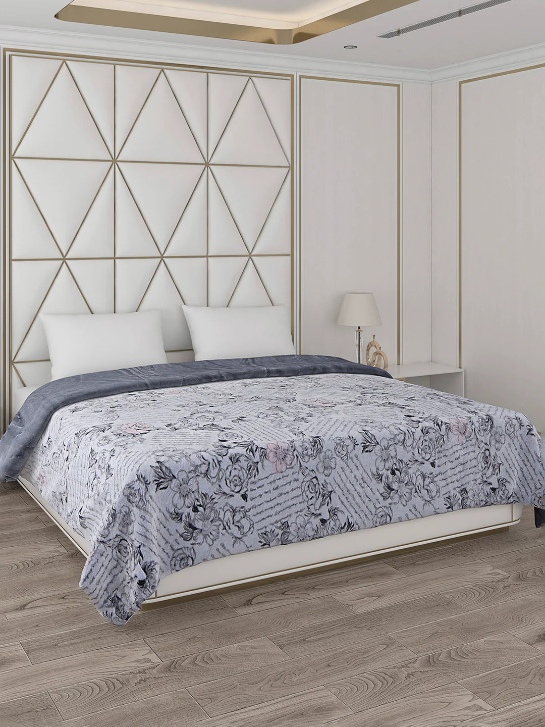 Printed Double Bed 852 GSM Blanket Blair 2 Ply (Weight 4.5 kg) - Image 4
