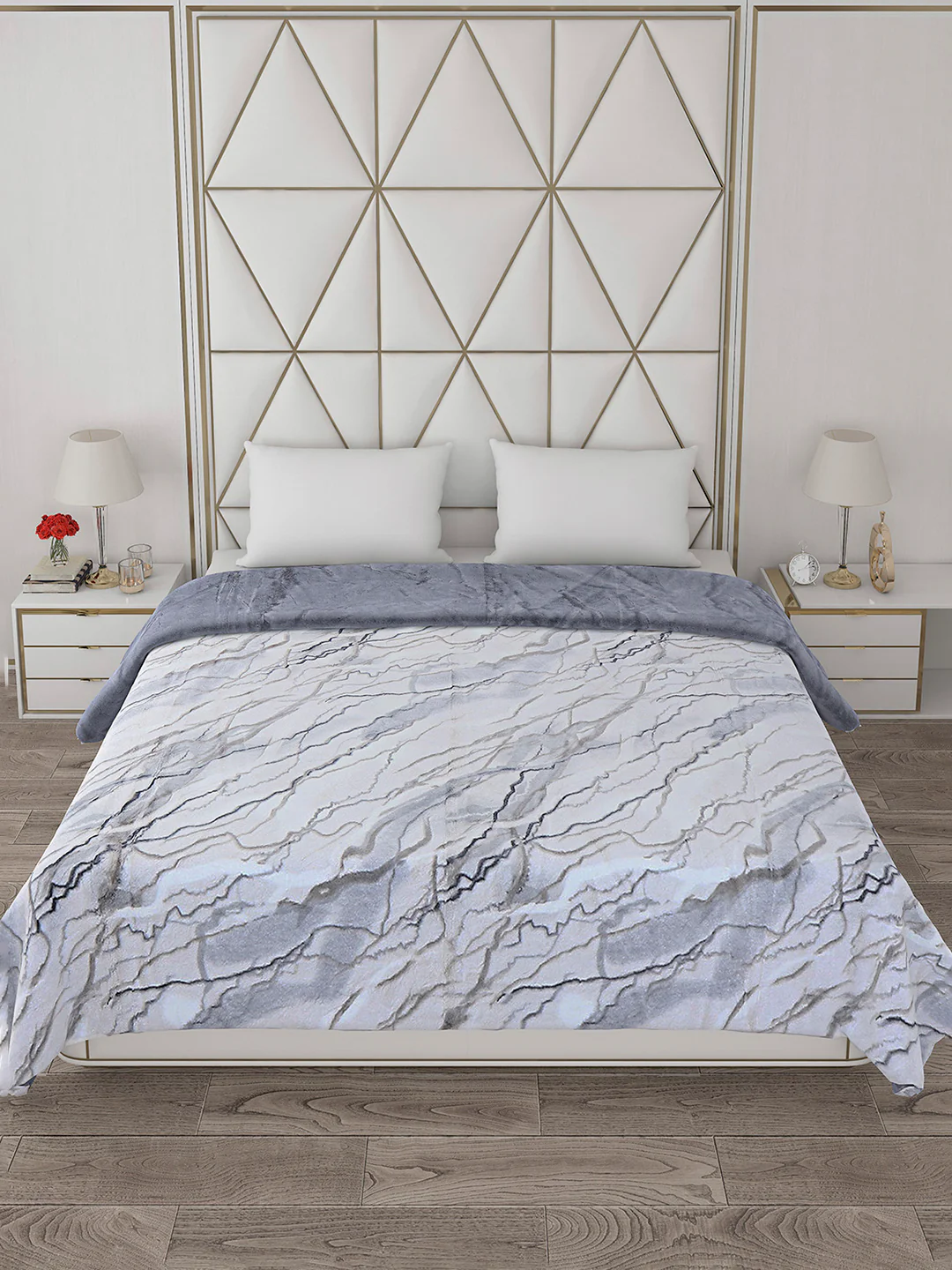 Printed Double Bed 852 GSM Blanket Blair 2 Ply (Weight 4.5 kg) - Image 3