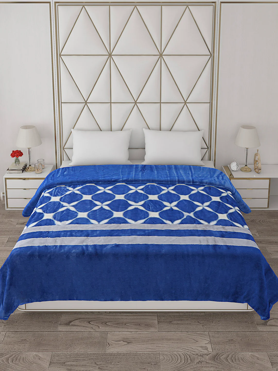 Printed Double Bed 852 GSM Blanket Blair 2 Ply (Weight 4.5 kg) - Image 3