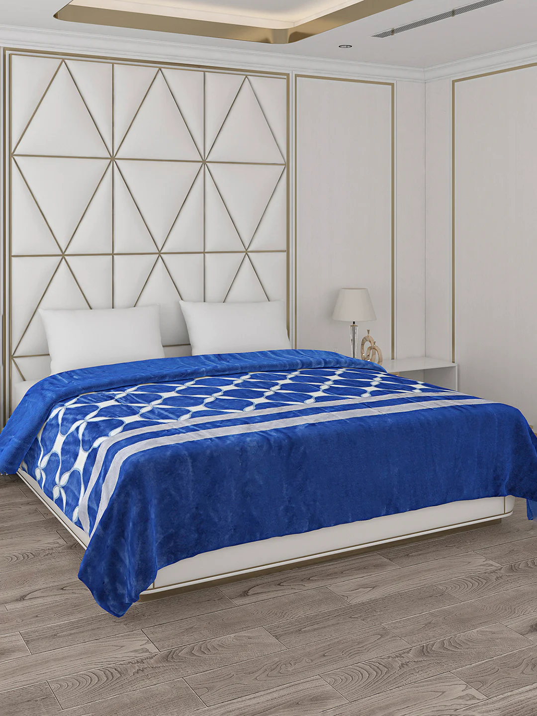 Printed Double Bed 852 GSM Blanket Blair 2 Ply (Weight 4.5 kg) - Image 4