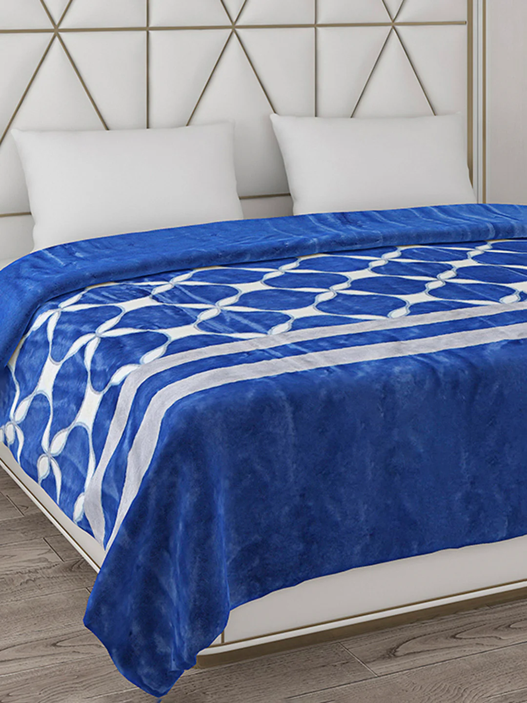Printed Double Bed 852 GSM Blanket Blair 2 Ply (Weight 4.5 kg) - Image 6