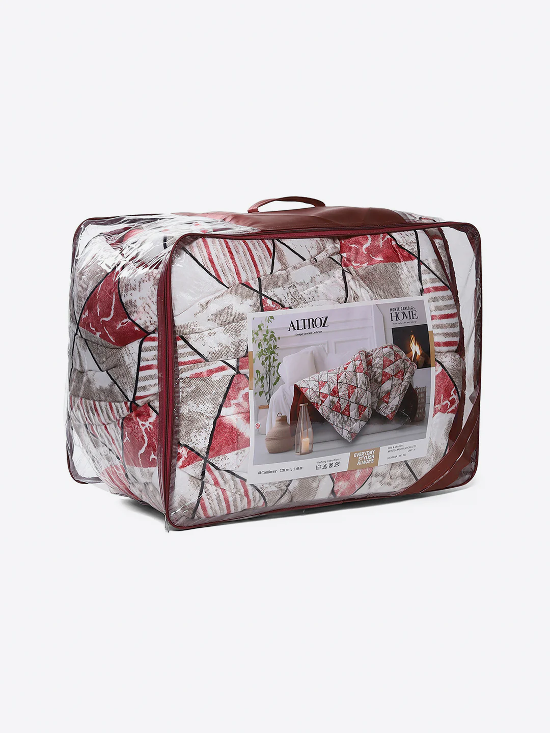 Printed Double Bed 852 GSM Comforter for Winter - (Altroz) - Image 8