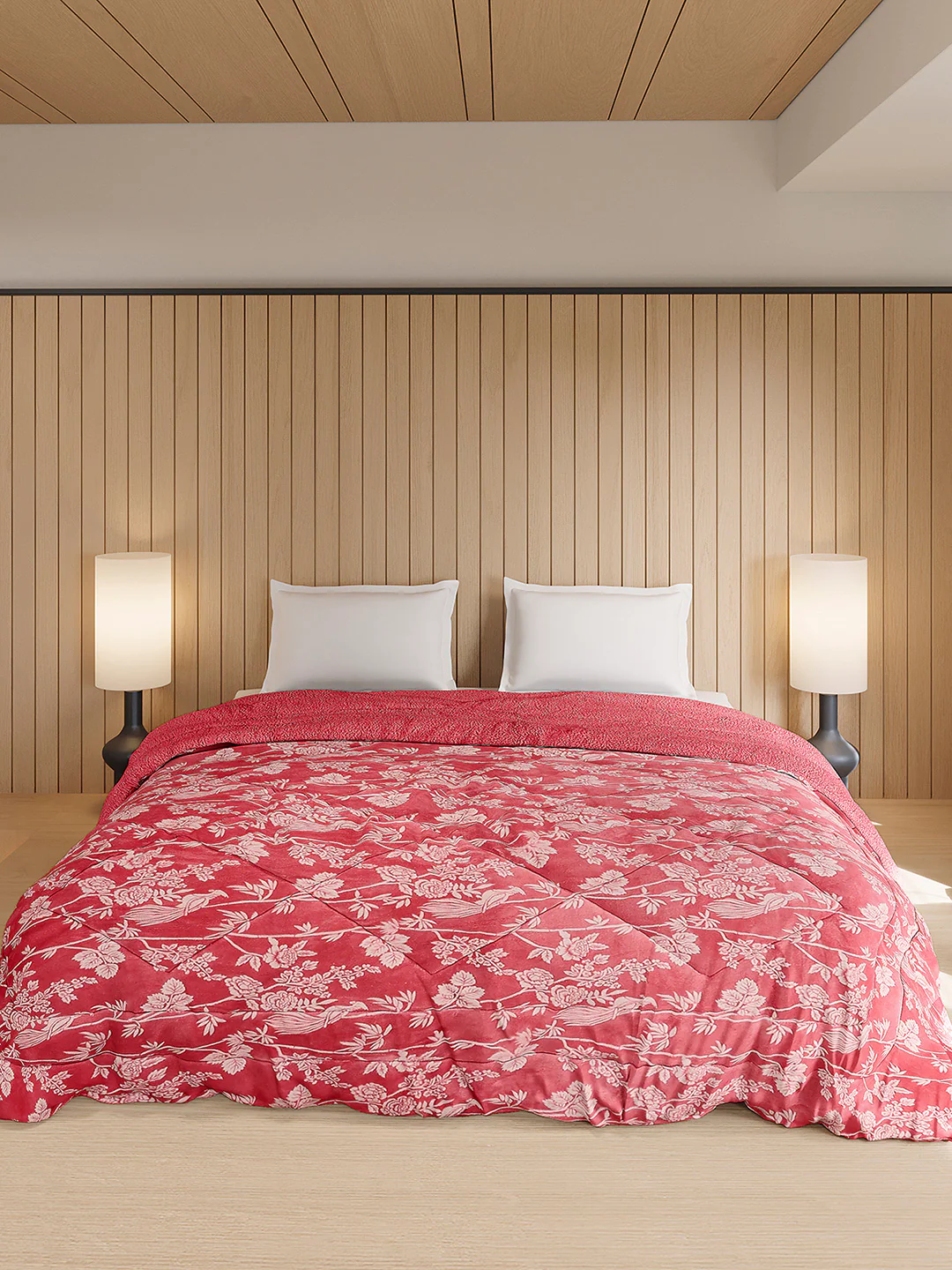 Printed Double Bed 870 GSM Comforter for Winter - (Nixie) - Image 2
