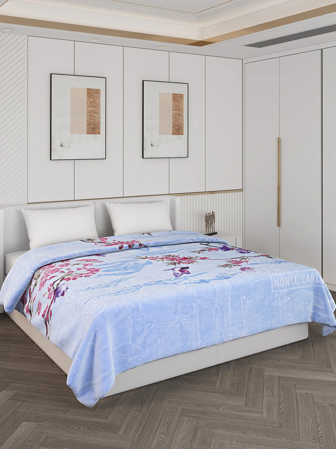 Printed Double Bed 890 GSM Blanket Emperor 2 Ply (Weight 4.7 kg) - Image 2