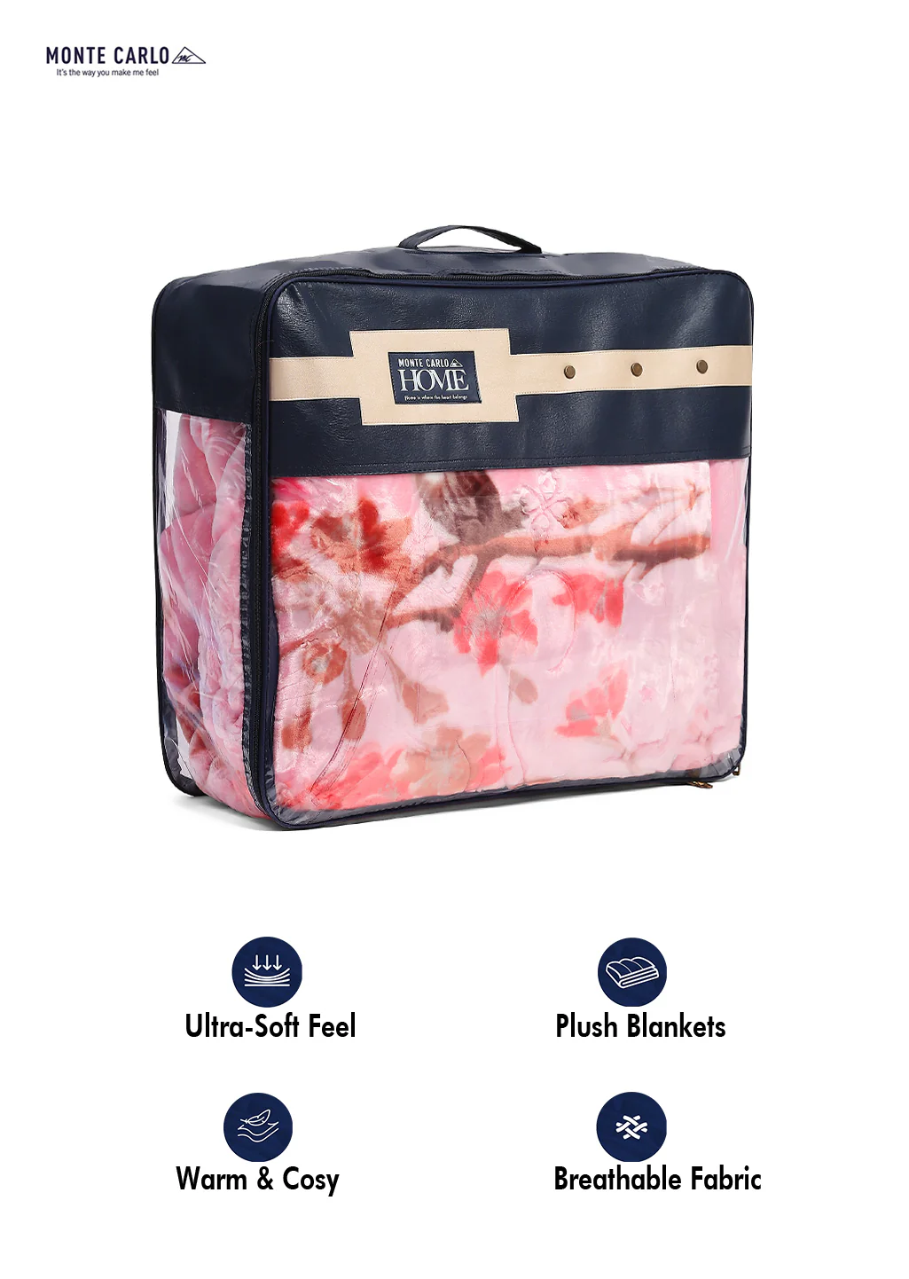 Printed Double Bed 890 GSM Blanket Emperor 2 Ply (Weight 4.7 kg) - Image 8