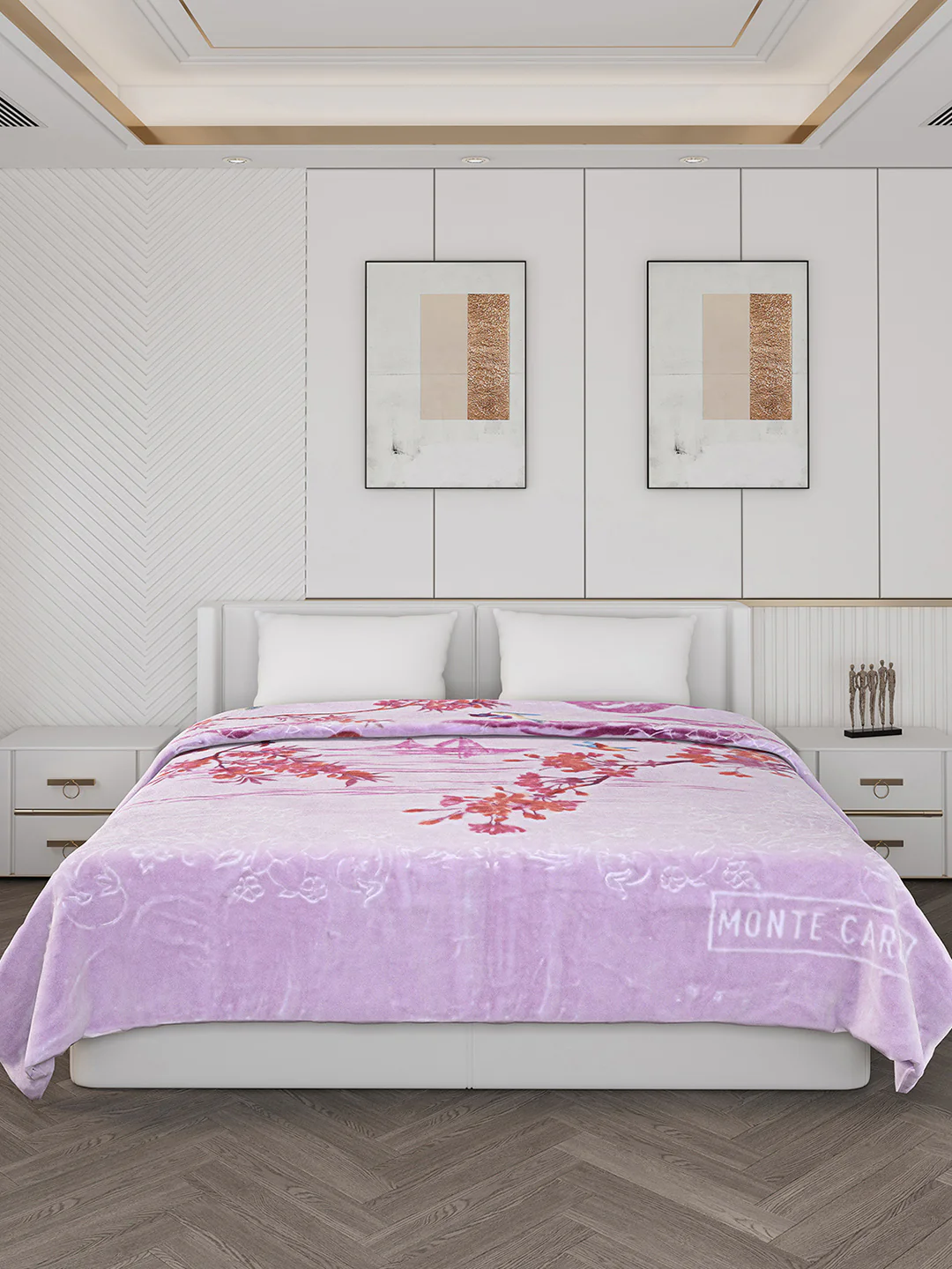 Printed Double Bed 890 GSM Blanket Emperor 2 Ply (Weight 4.7 kg) - Image 4