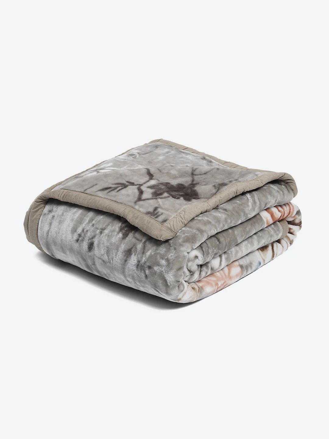 Printed Double Bed 900 GSM Blanket for Heavy Winter -1 Ply (Weight 4.9 kg) - Image 5