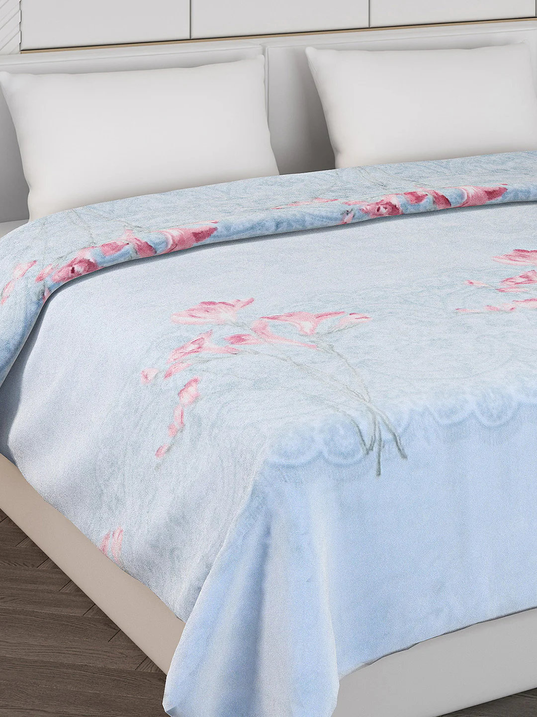 Printed Double Bed 900 GSM Blanket for Heavy Winter -2 Ply (Weight 4.8 kg) - Image 6