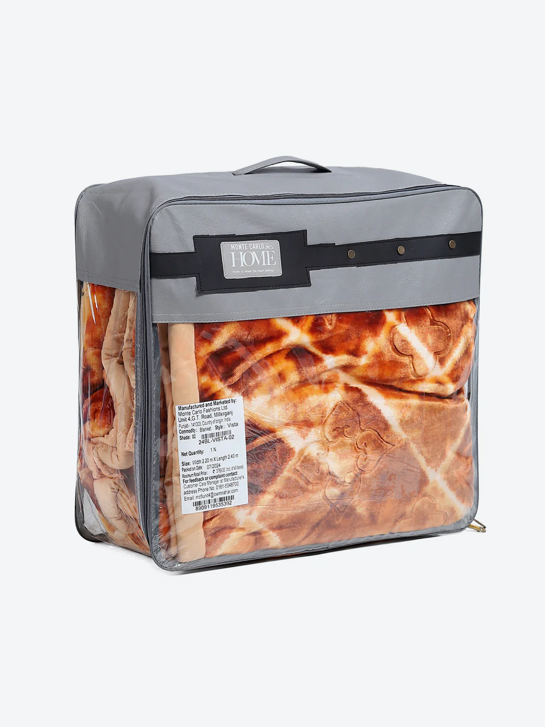 Printed Double Bed 909 GSM Blanket for Heavy Winter -2 Ply (Weight 4.8 kg) - Image 8