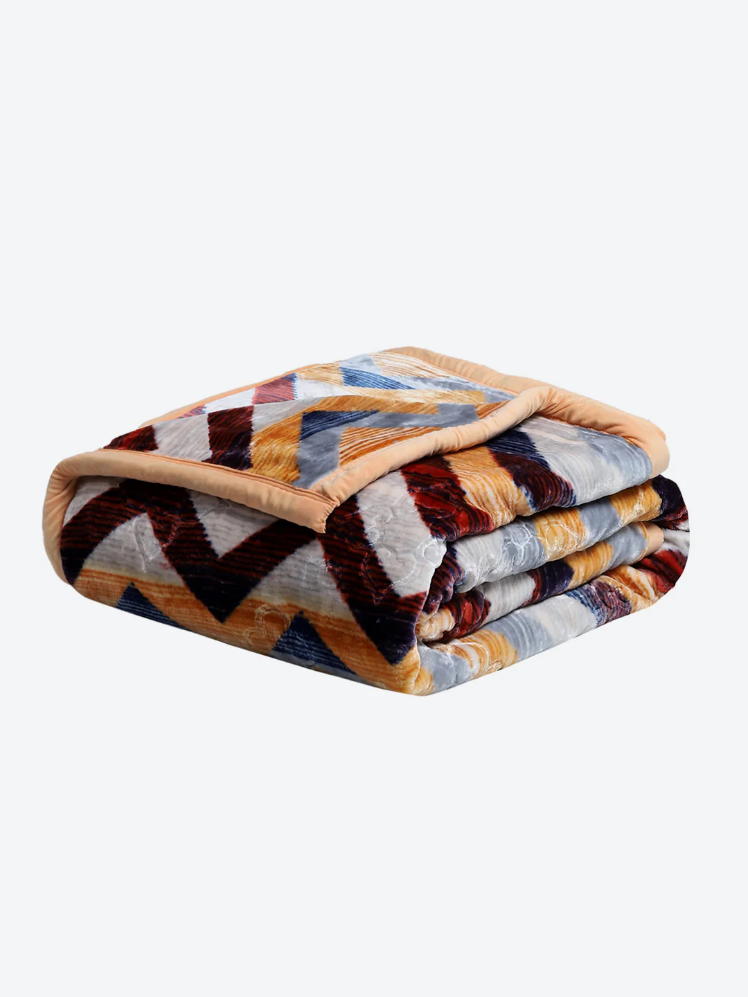 Printed Double Bed 909 GSM Blanket for Heavy Winter -2 Ply (Weight 4.8 kg) - Image 5