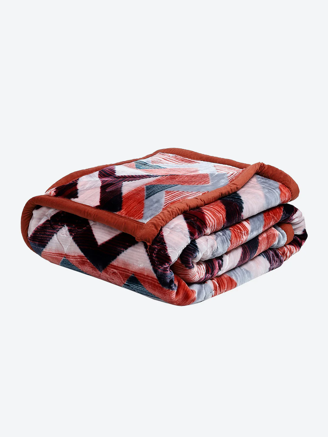 Printed Double Bed 909 GSM Blanket for Heavy Winter -2 Ply (Weight 4.8 kg) - Image 5