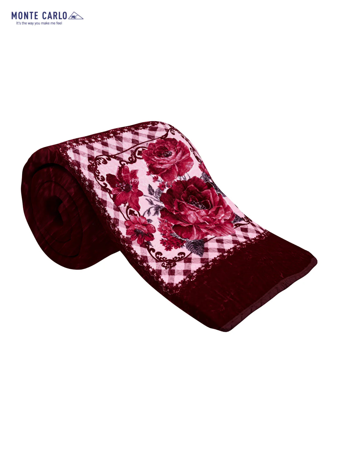 Printed Double Bed 947 GSM Blanket Angel Gold 1 Ply (Weight 5 kg) - Image 4