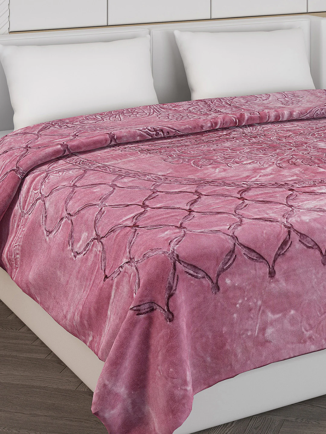 Printed Double Bed 950 GSM Blanket for Heavy Winter -2 Ply (Weight 5 kg) - Image 4