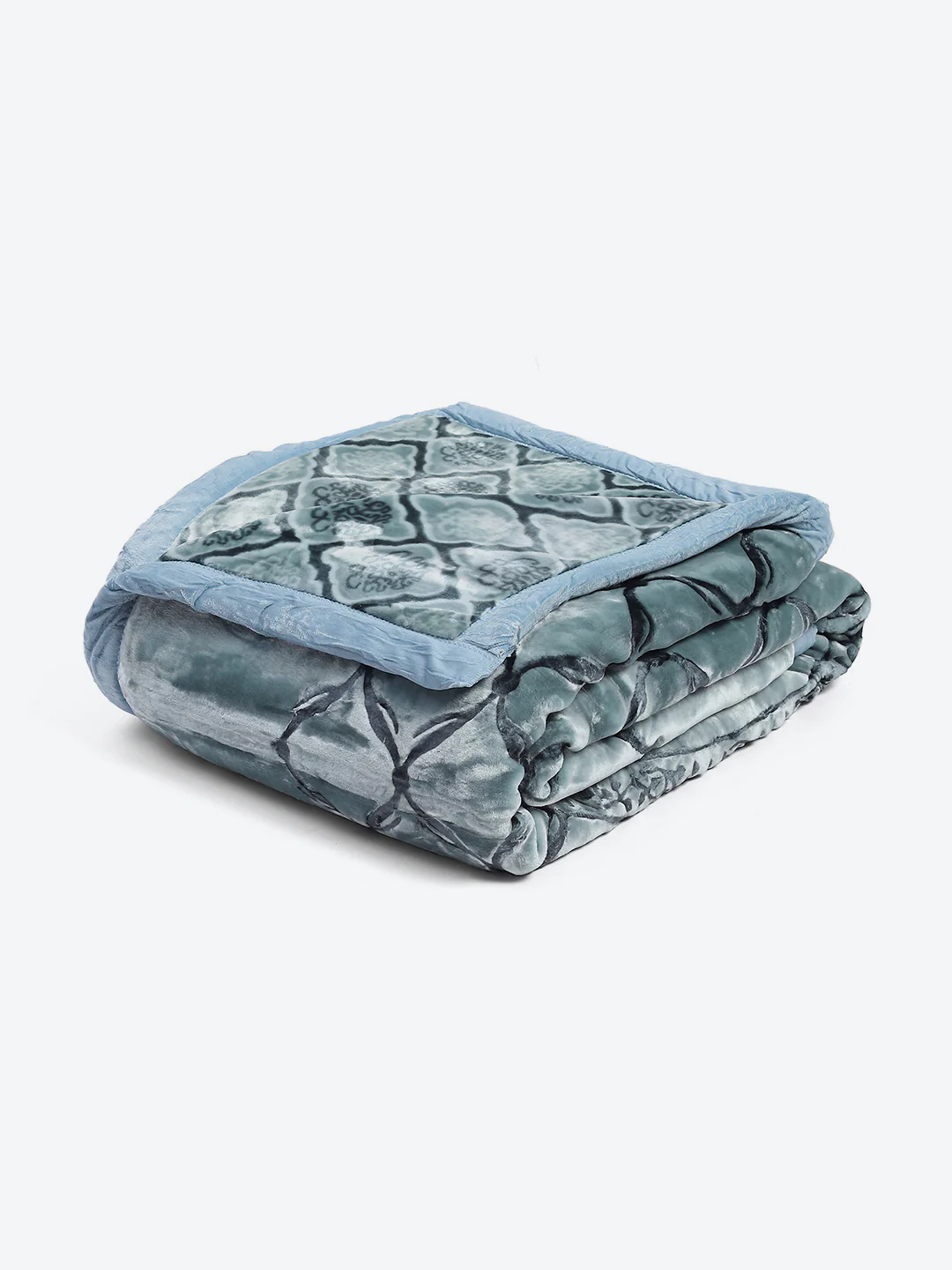 Printed Double Bed 950 GSM Blanket for Heavy Winter -2 Ply (Weight 5 kg) - Image 5