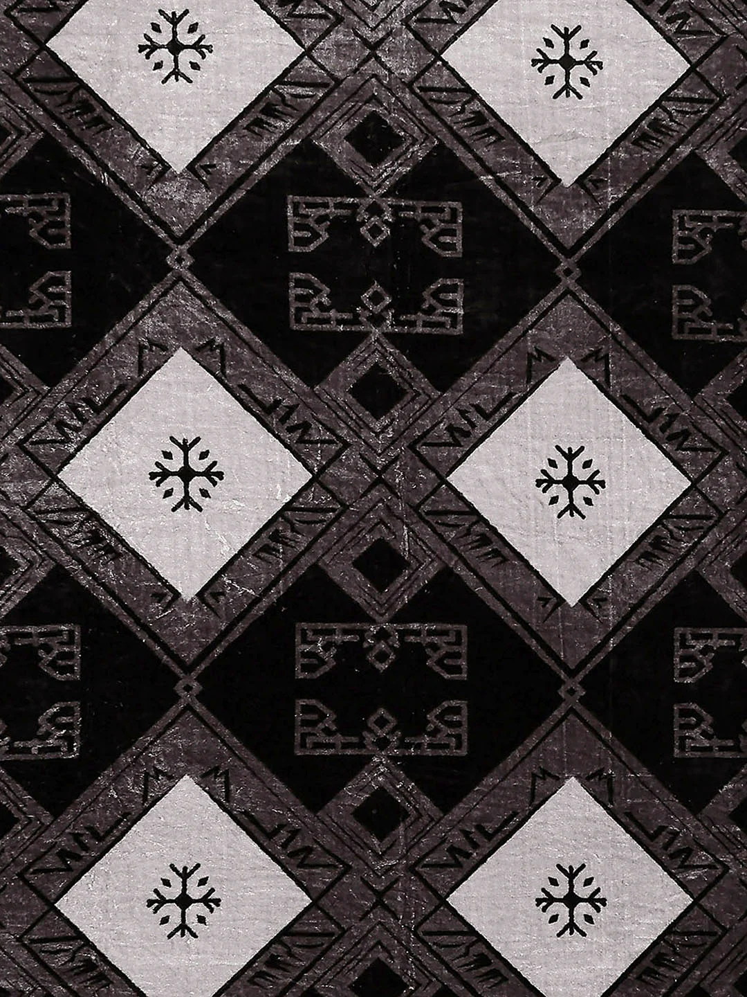 Printed Double Bed Blanket 1 Ply, 550 GSM, 2.9 kg (Roman) - Image 5