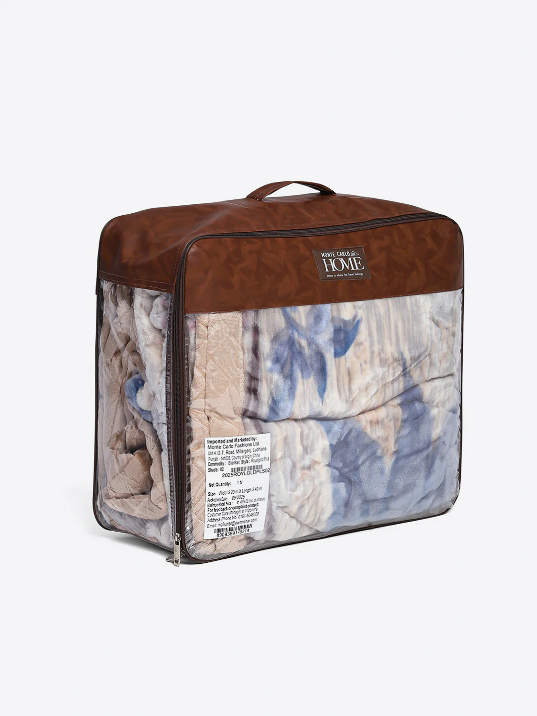 Printed Double Bed Reversible Blanket 2 Ply, 570 GSM, 3 kg (Royalgold Plus) - Image 8