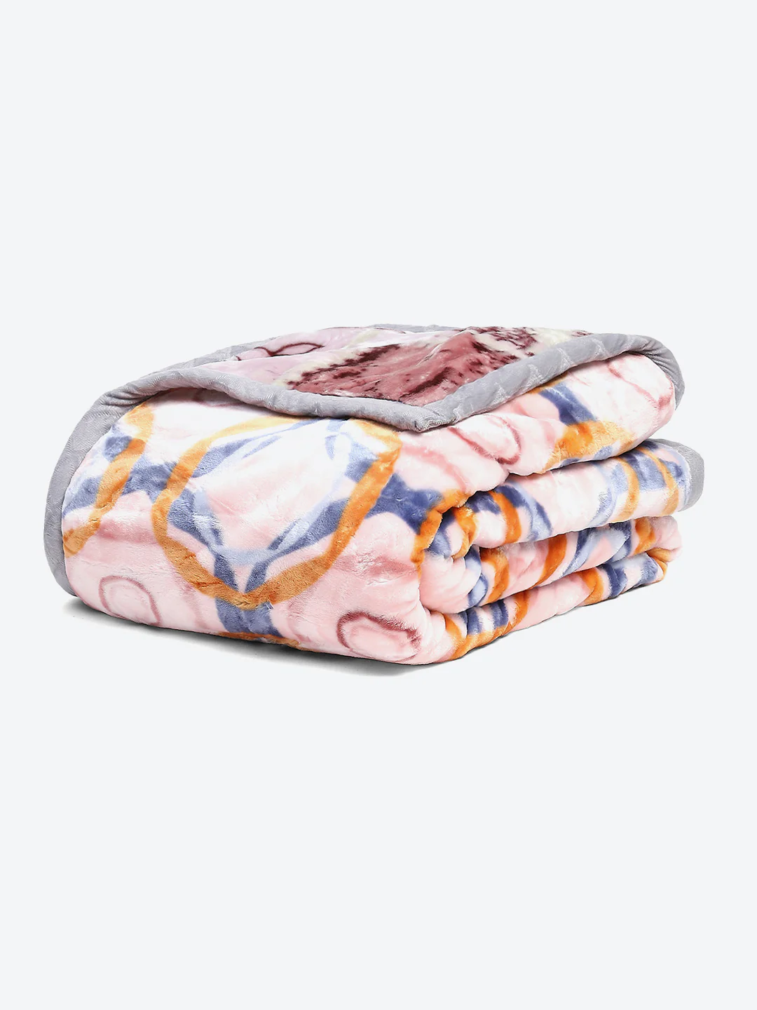 Printed Double Bed Reversible Blanket 2 Ply, 853 GSM, 4.5 kg (Tohfa) - Image 7