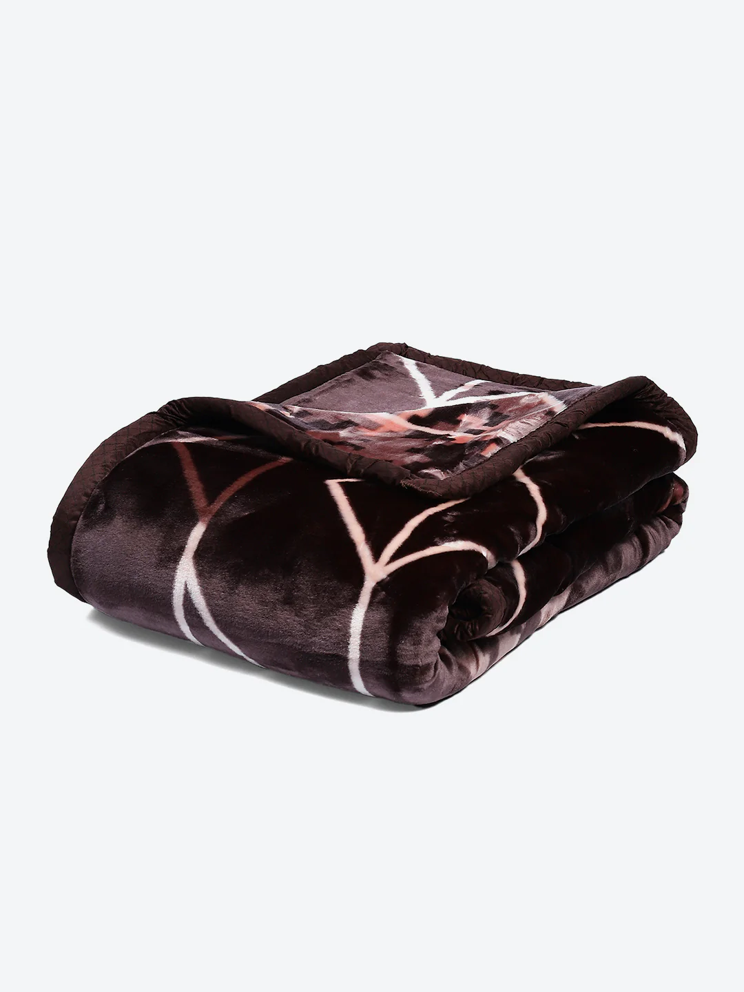 Printed Double Bed Reversible Blanket 2 Ply, 871 GSM, 4.6 kg (Moonvalley) - Image 5
