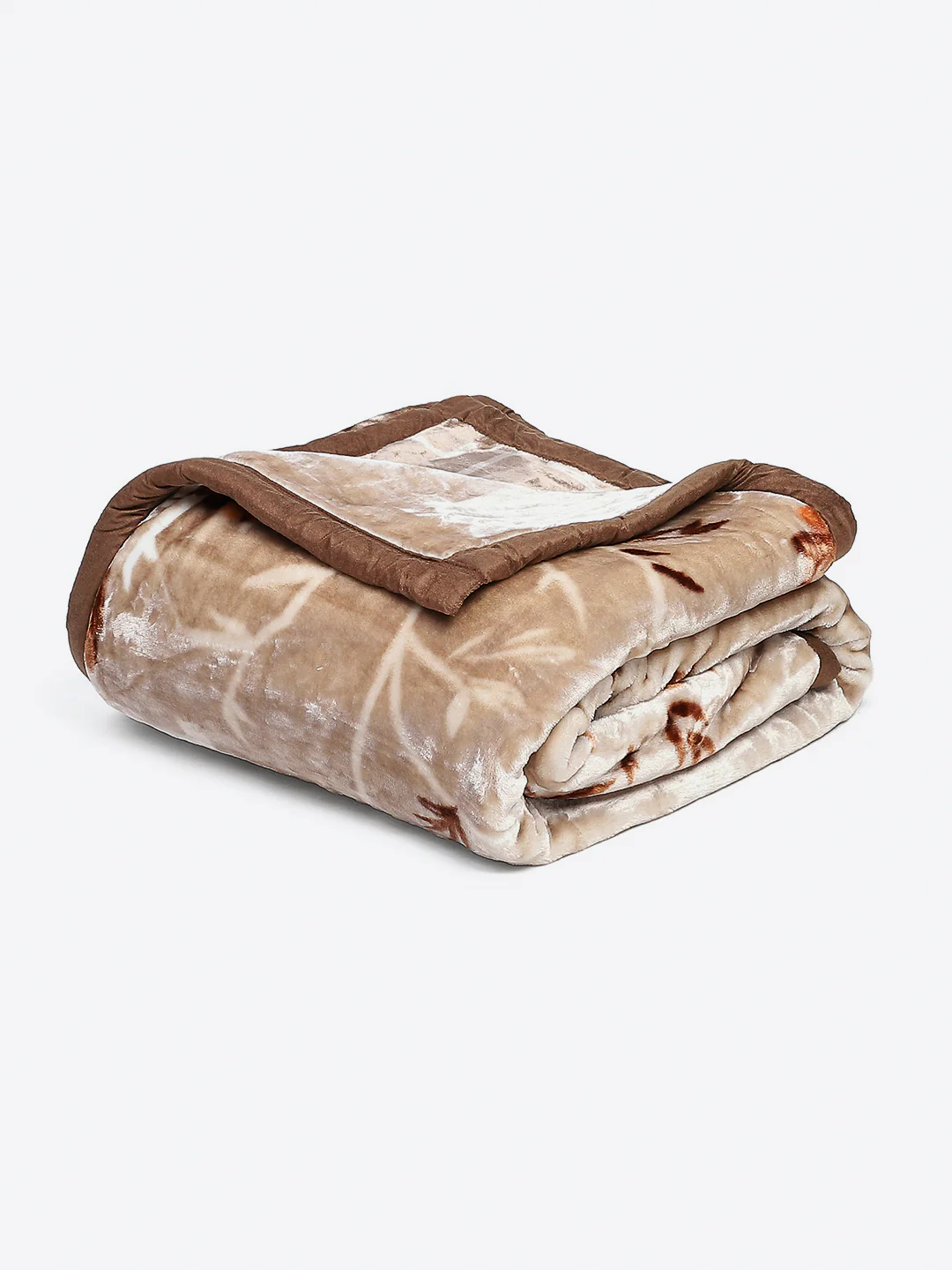 Printed Double Bed Reversible Blanket 2 Ply, 872 GSM, 4.6 kg (Moonvalley) - Image 7