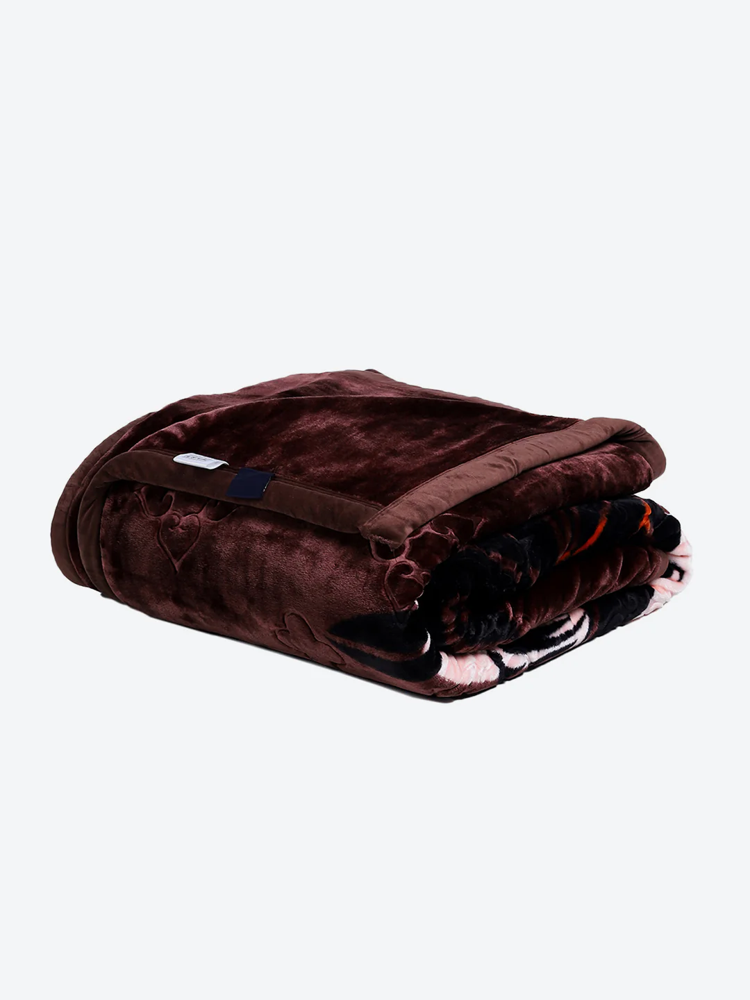 Printed Double Bed Reversible Blanket 2 Ply, 910 GSM, 4.8 kg (Vista) - Image 5
