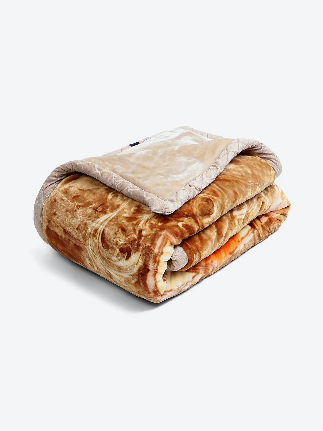 Printed Double Bed Reversible Blanket 3 Ply, 1516 GSM, 8 kg (Superimo) - Image 6