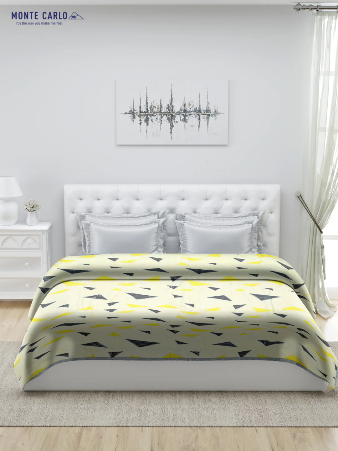Printed Double Bed Blanket for Heavy Winter -1 Ply - Image 2