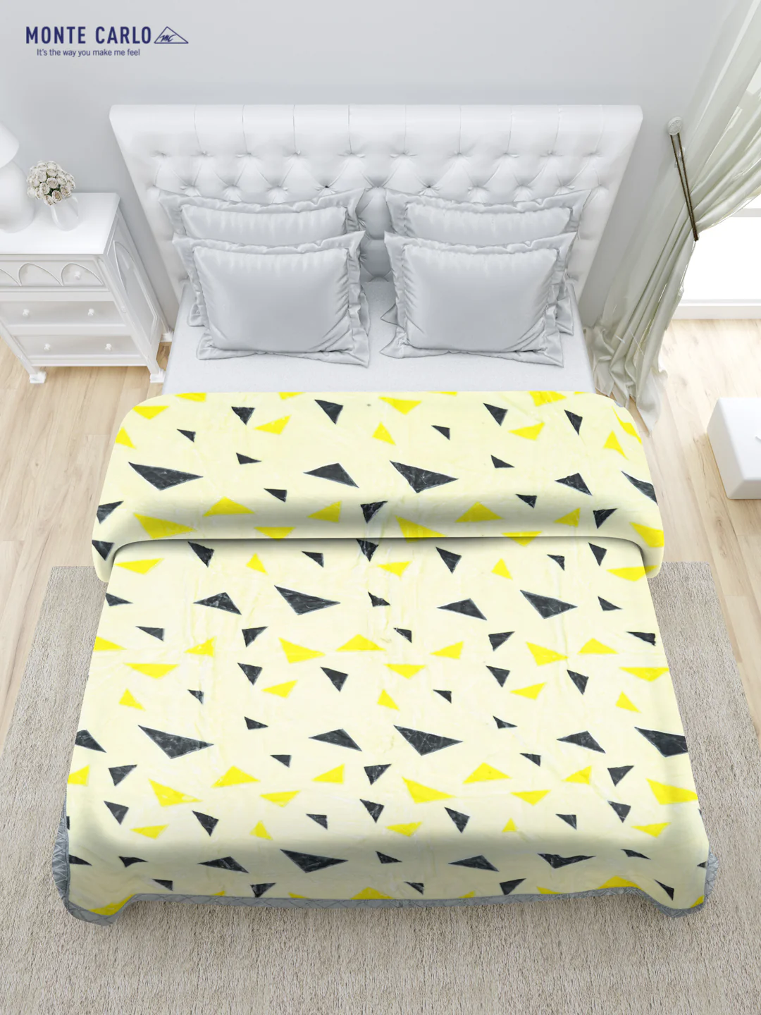 Printed Double Bed Blanket for Heavy Winter -1 Ply - Image 3