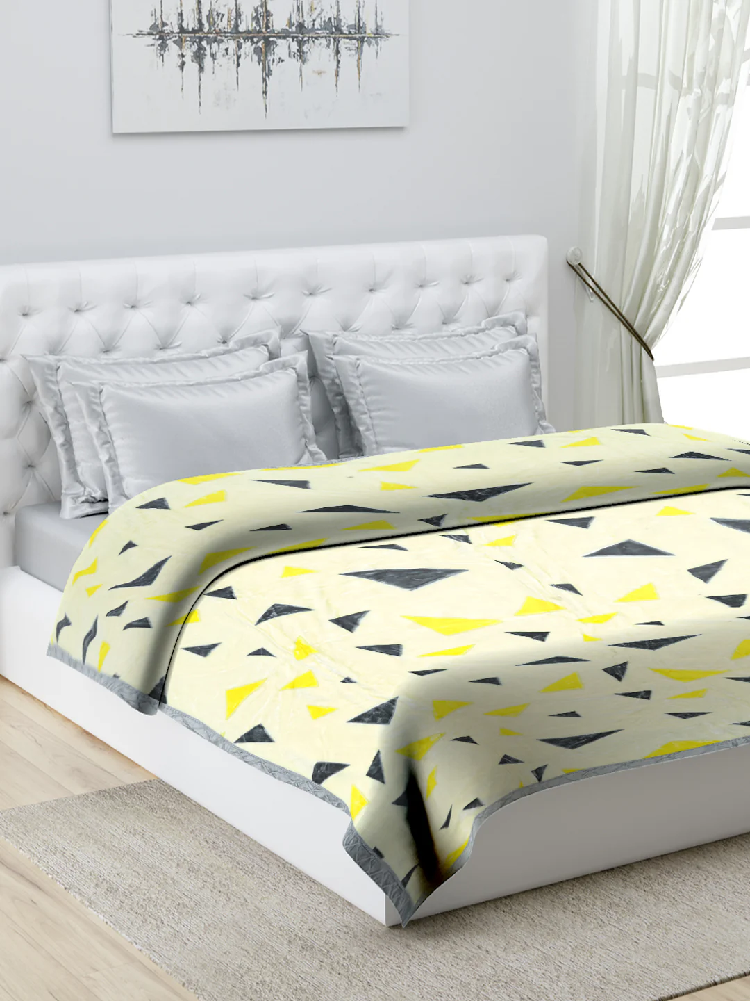Printed Double Bed Blanket for Heavy Winter -1 Ply - Image 9
