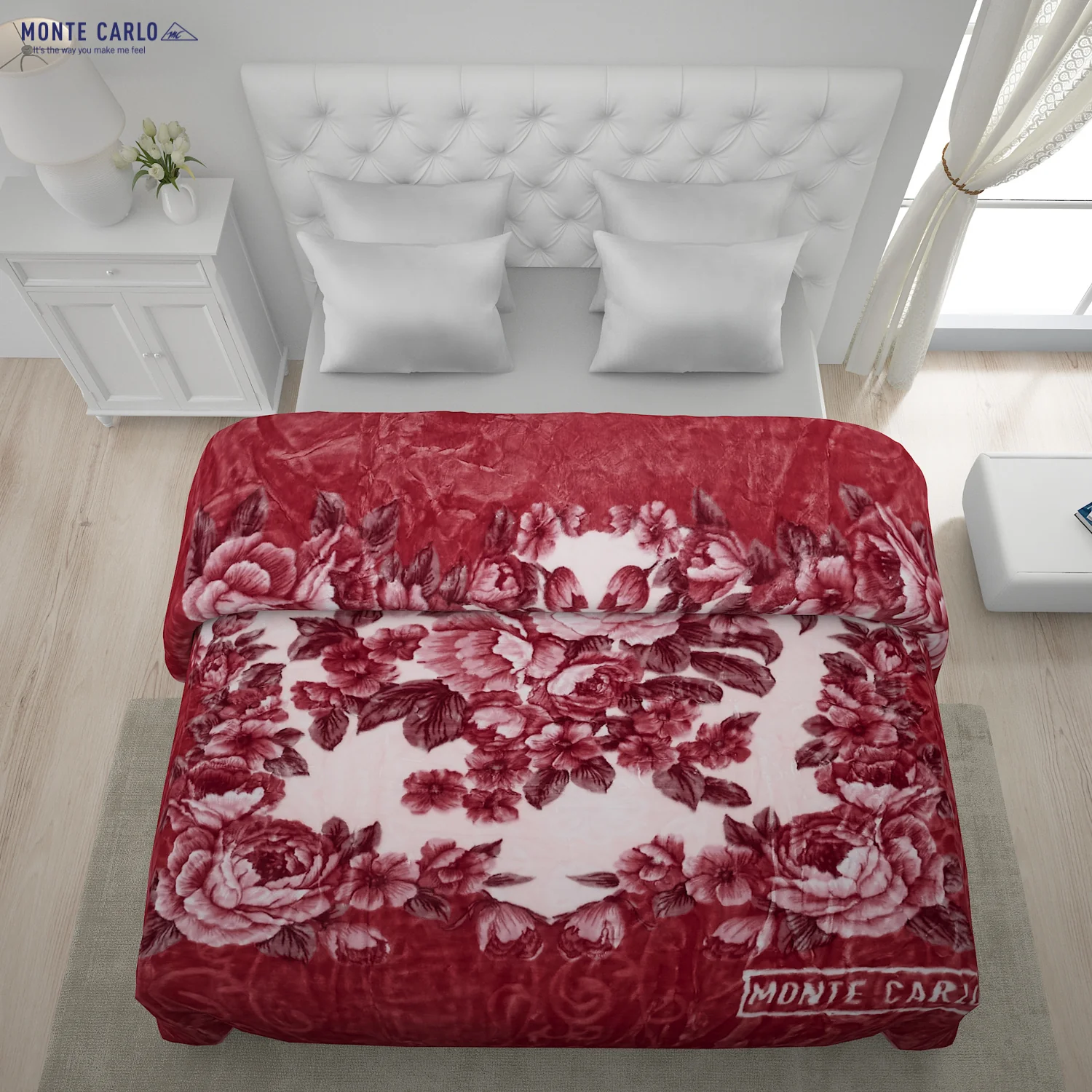 Printed Double Bed Blanket for Heavy Winter -2 Ply - Image 3