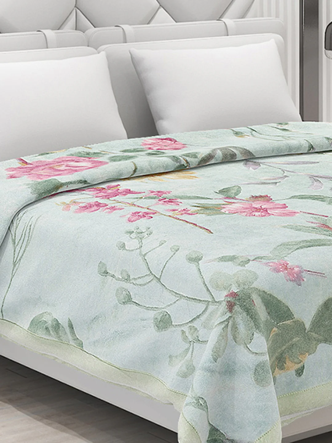 Printed Double Bed Blanket for Heavy Winter -2 Ply - Image 4