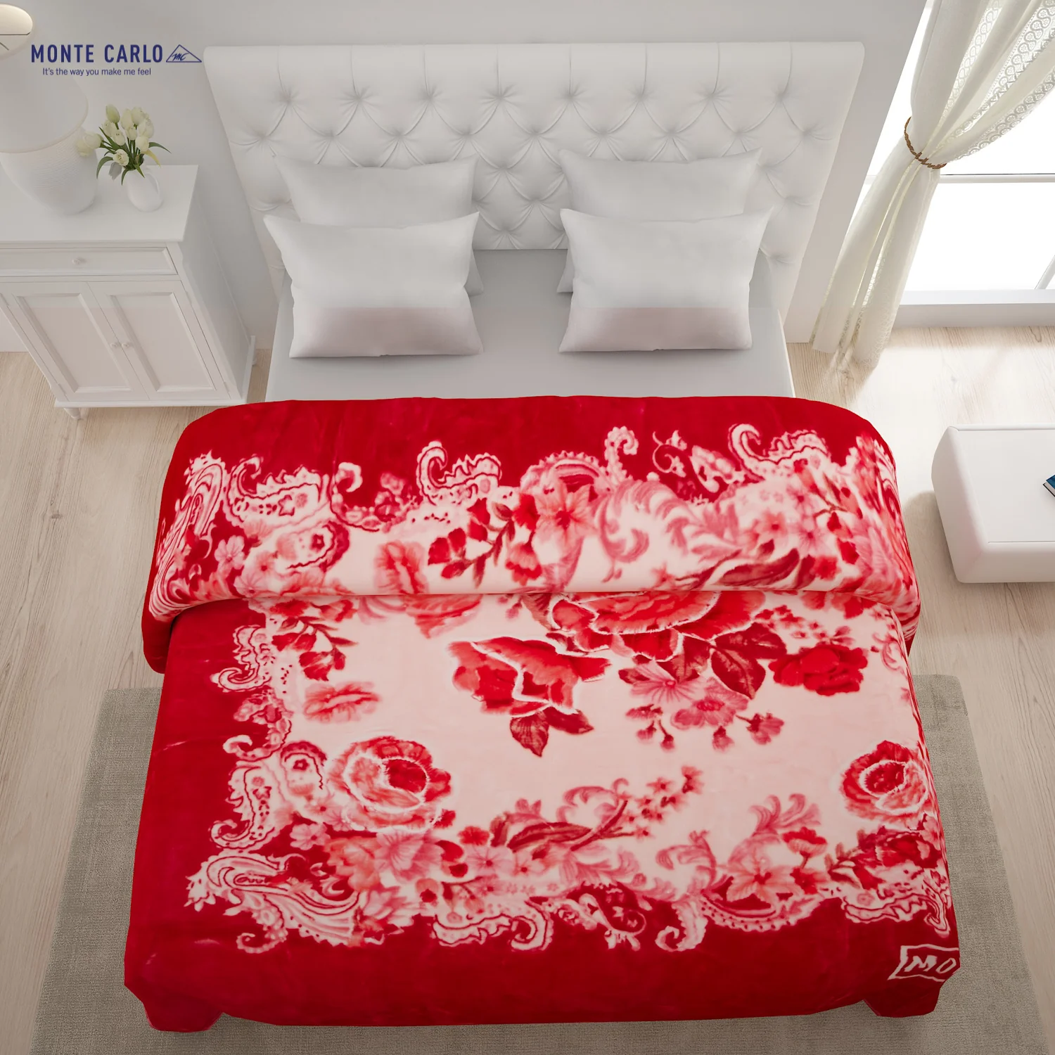 Printed Double Bed Blanket for Heavy Winter -2 Ply - Image 3