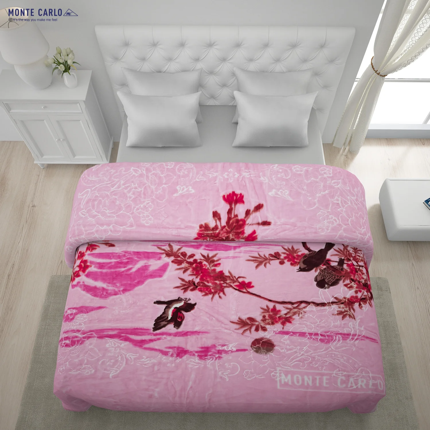 Printed Double Bed Blanket for Heavy Winter -2 Ply - Image 3